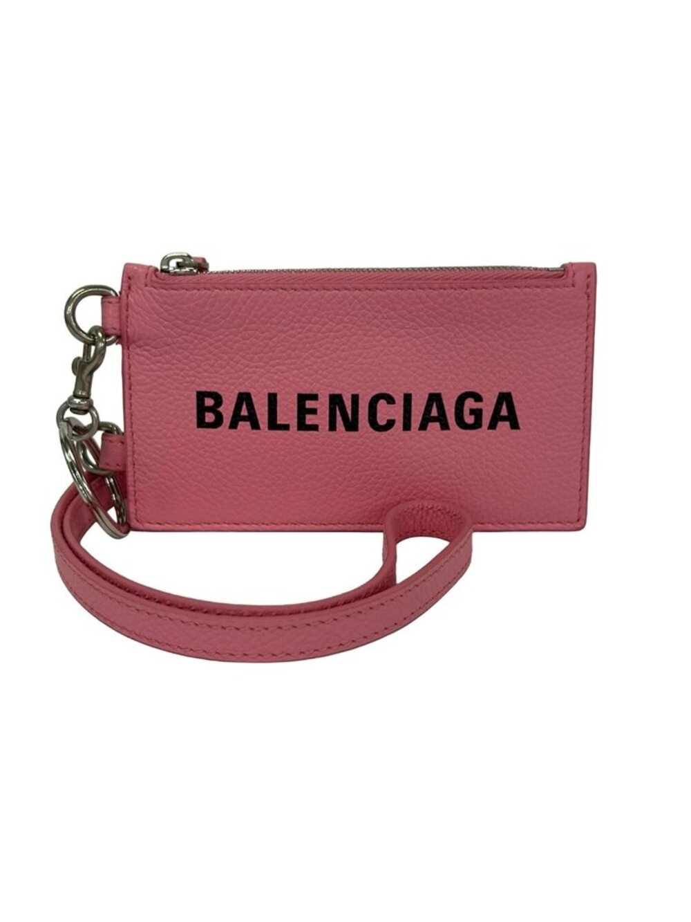 Balenciaga Coin Purse Pink Leather